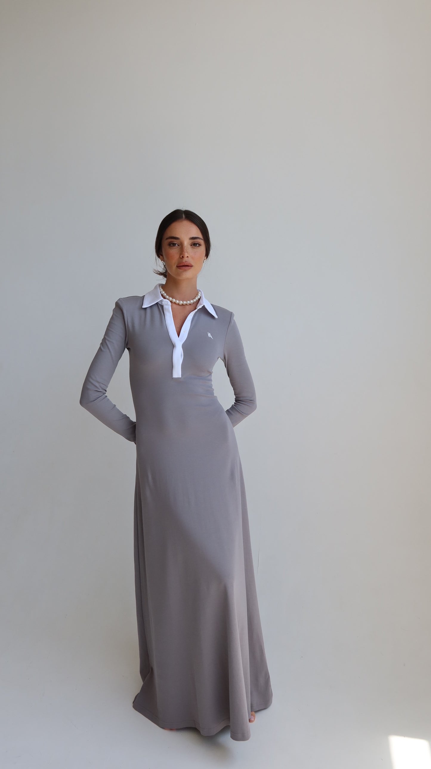 ESTI DRESS DARK GREY