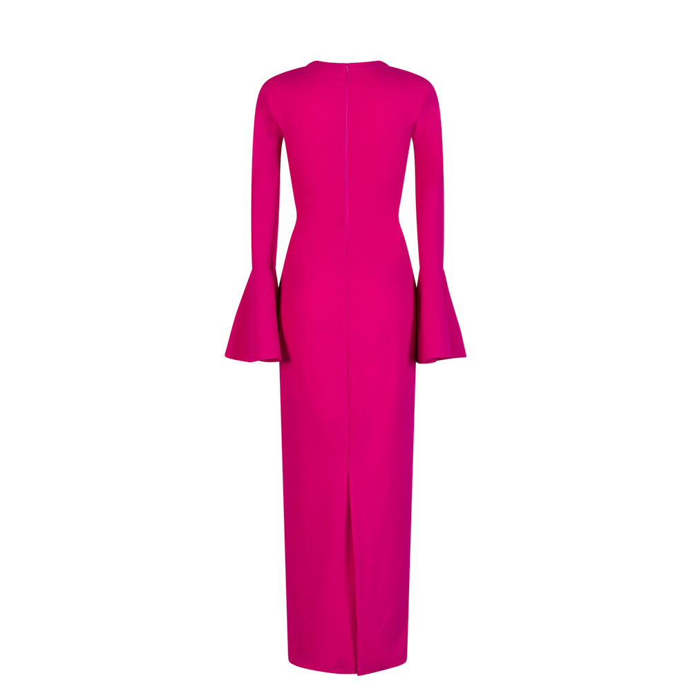 LUANA DRESS - DEEP PINK