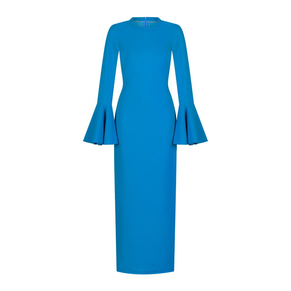 LUANA DRESS - DEEP BLUE