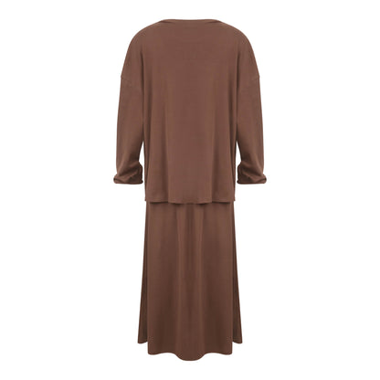 KIM SUIT BROWN