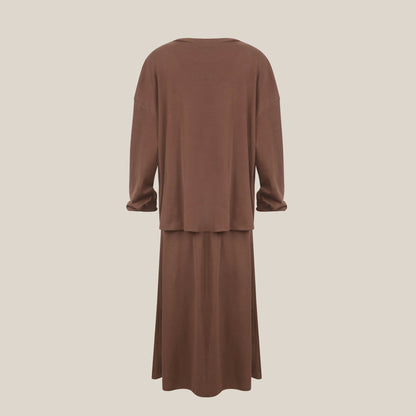 KIM SUIT BROWN