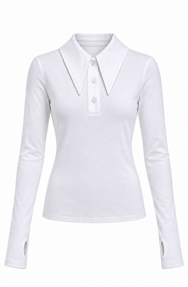 DARIA POLO SHIRT WHITE
