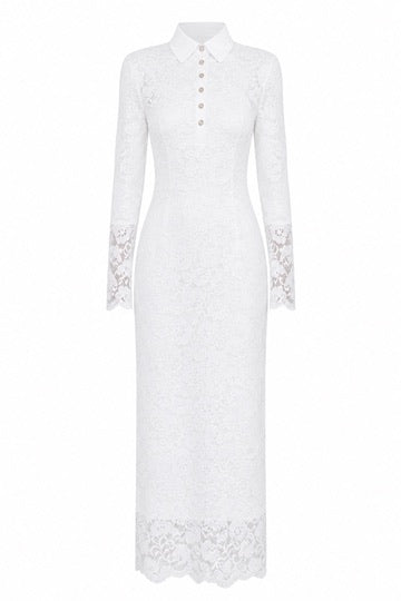 ROMI DRESS WHITE