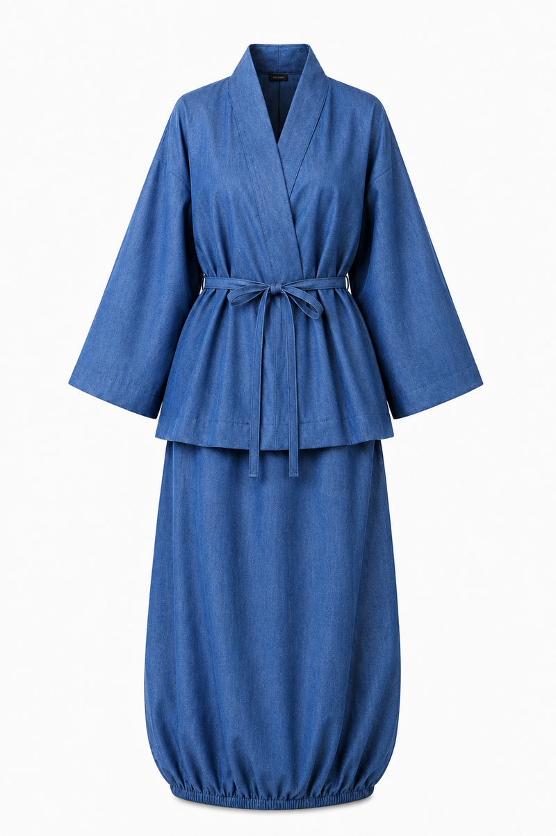 JIA KIMONO BLUE