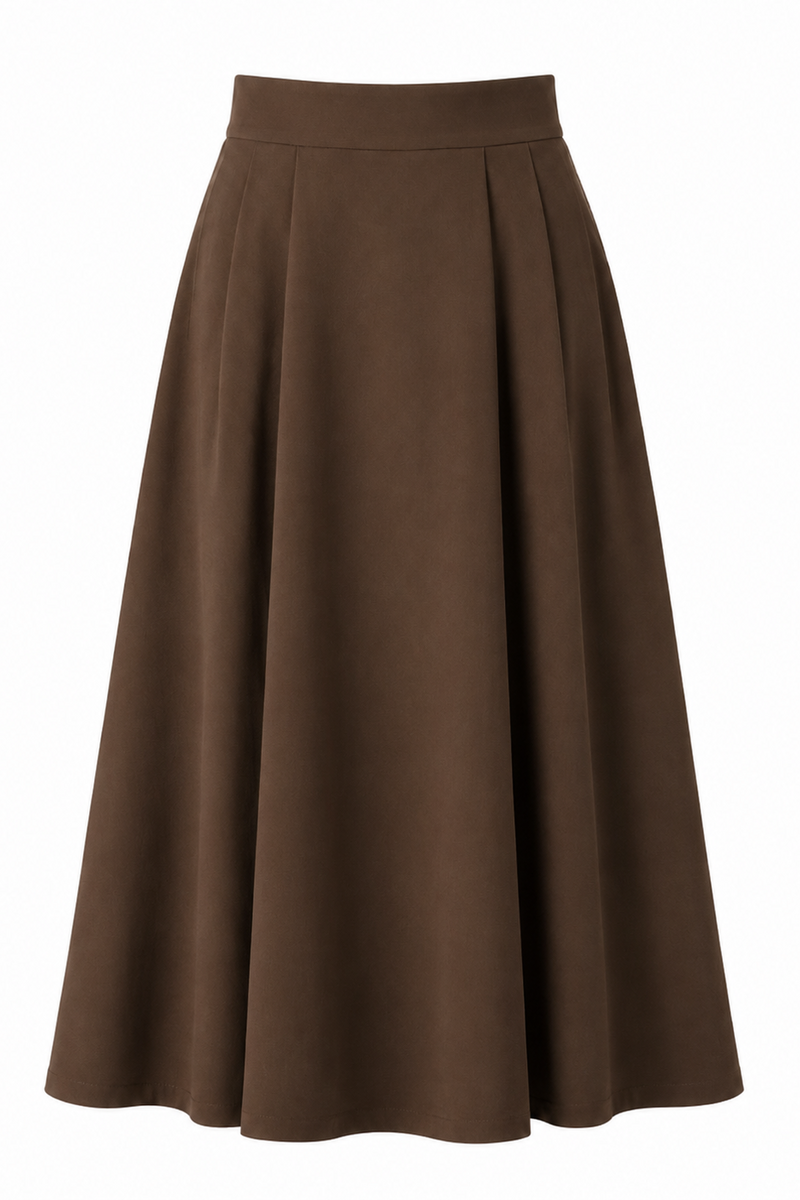 YEHUDIT SKIRT BROWN