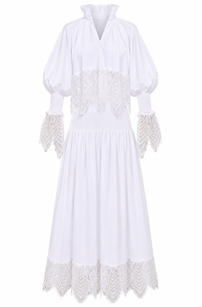 ISKA DRESS WHITE