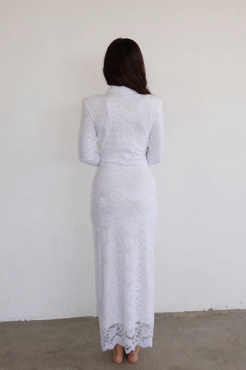 ROMI DRESS WHITE