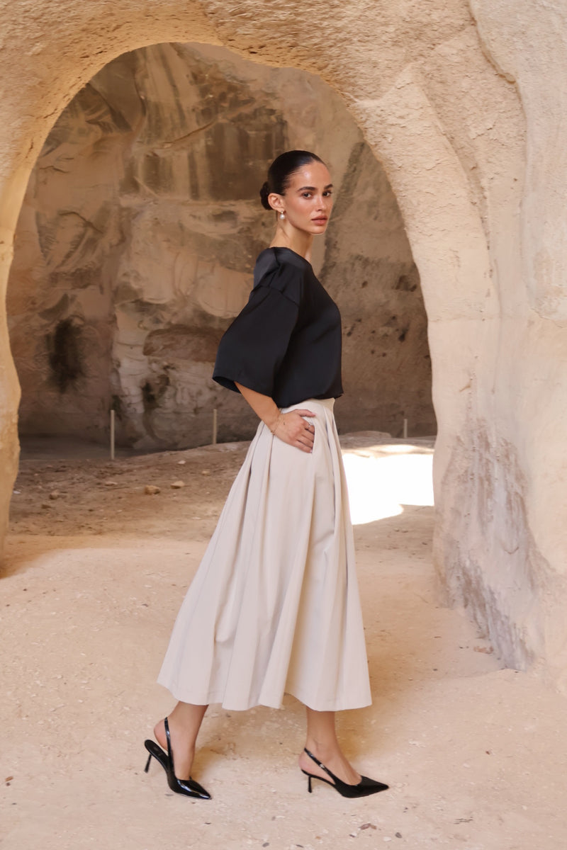 YEHUDIT SKIRT CREAM