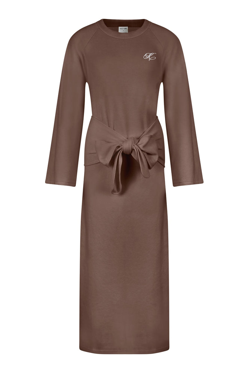 BIANCA DRESS BROWN