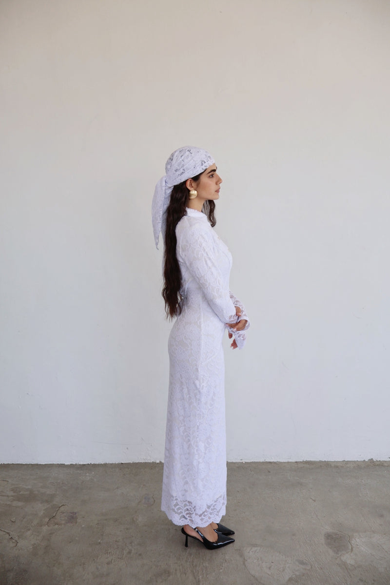 ROMI DRESS WHITE