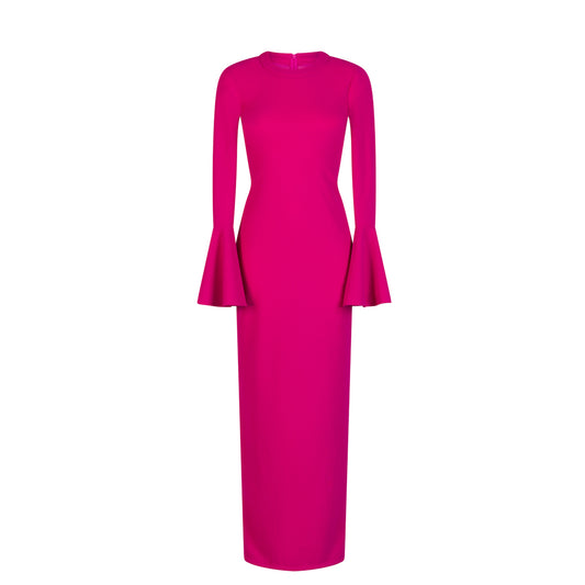 LUANA DRESS - DEEP PINK