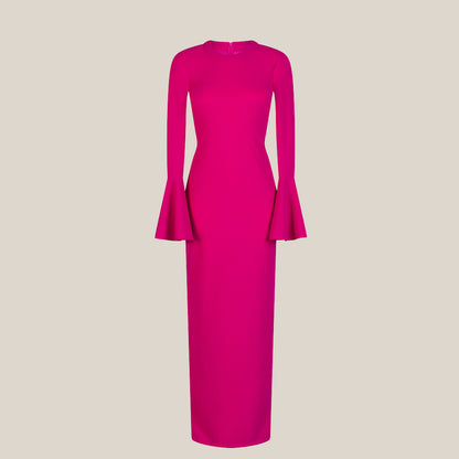 LUANA DRESS - DEEP PINK