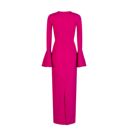 LUANA DRESS - DEEP PINK
