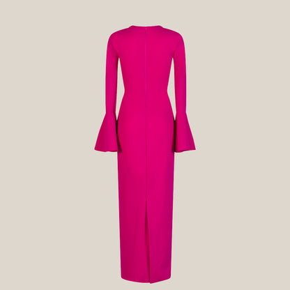 LUANA DRESS - DEEP PINK