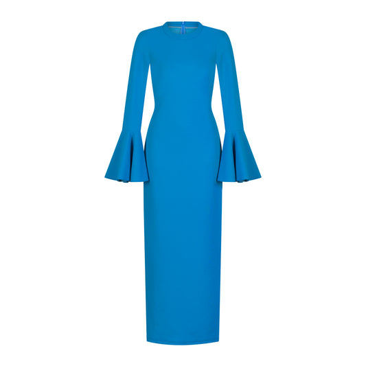 LUANA DRESS - DEEP BLUE
