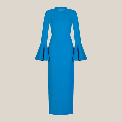 LUANA DRESS - DEEP BLUE