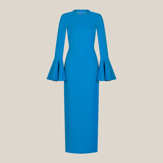 LUANA DRESS - DEEP BLUE